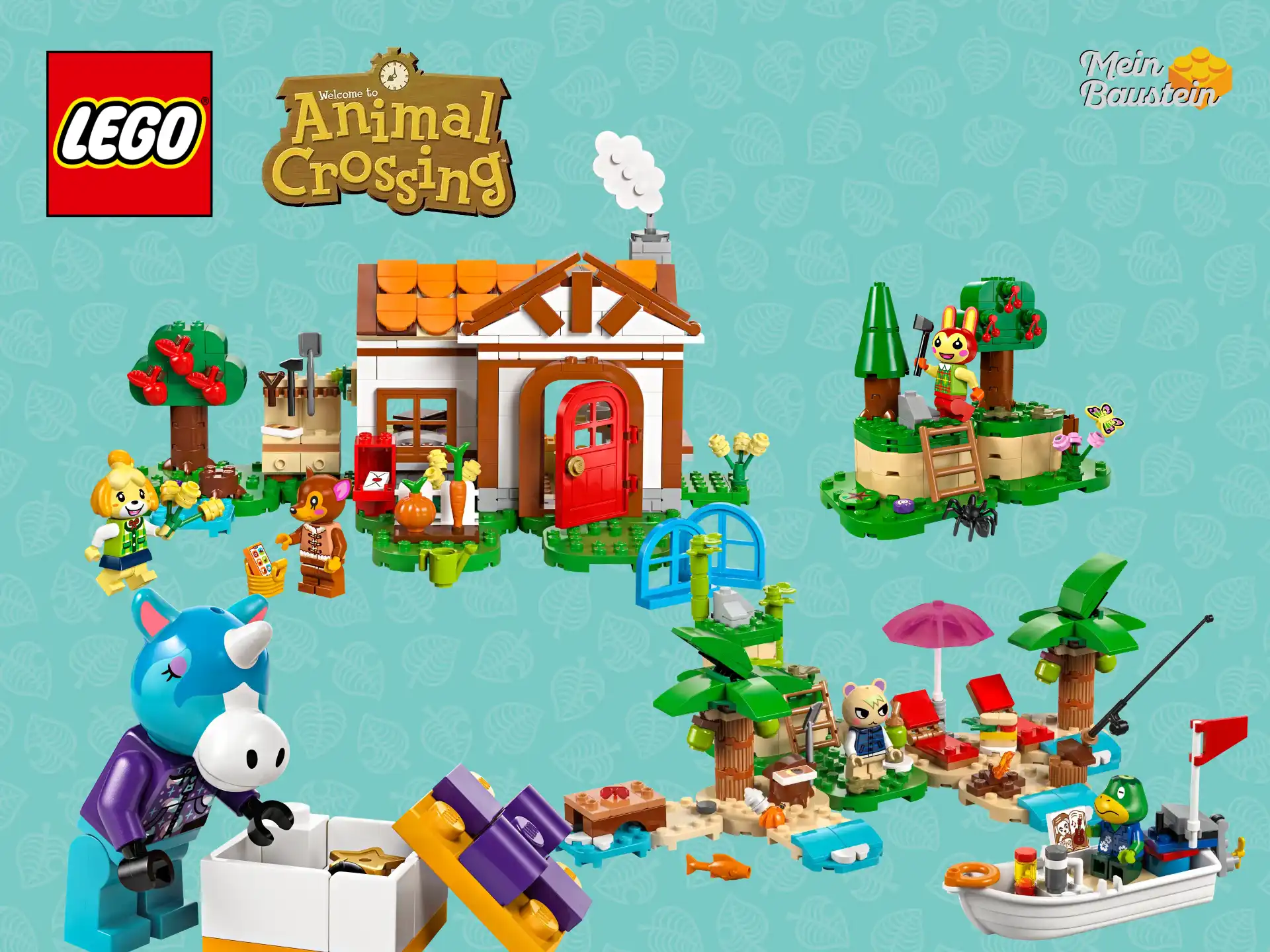 LEGO Animal Crossing veröffentlicht - 5 neue Sets ab März 2024
