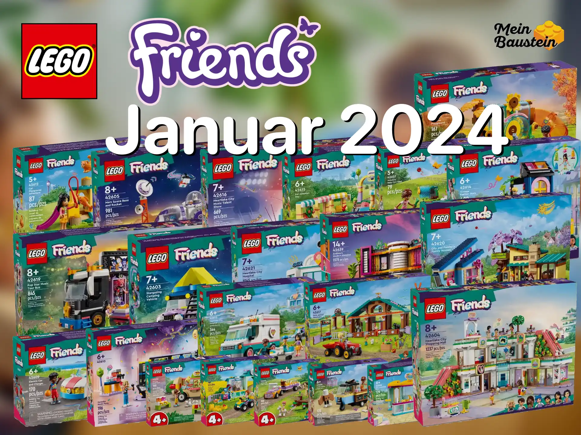 LEGO Friends Neuheiten Januar 2024