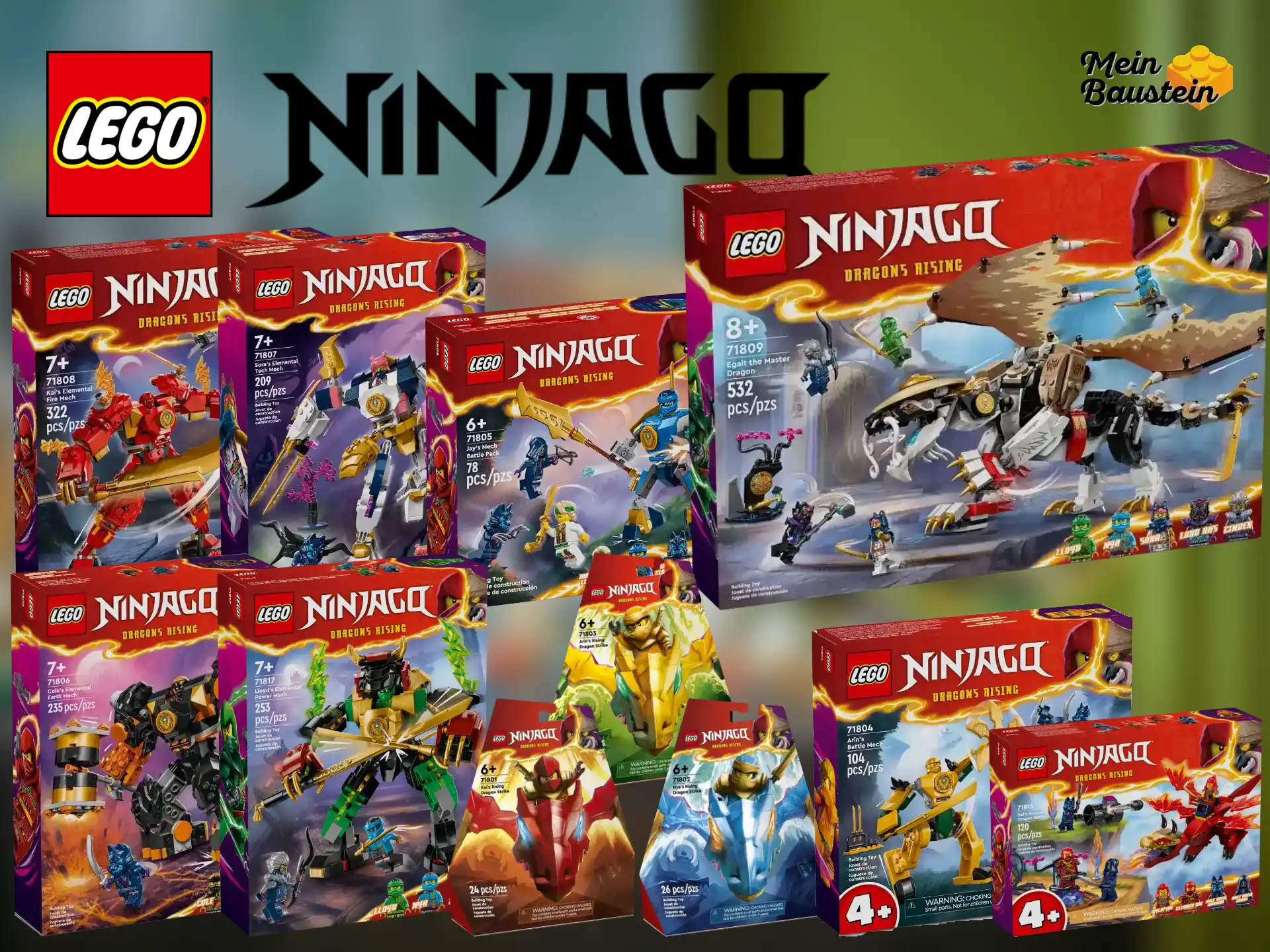 LEGO Ninjago Neuheiten 2024 Januar Sets