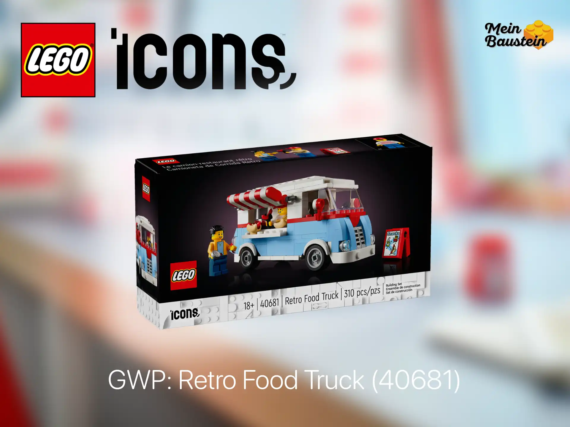 LEGO Retro Food Truck GWP 40681