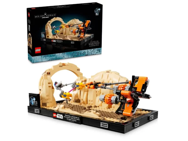 LEGO Star Wars Podrennen in Mos Espa – Diorama 75380