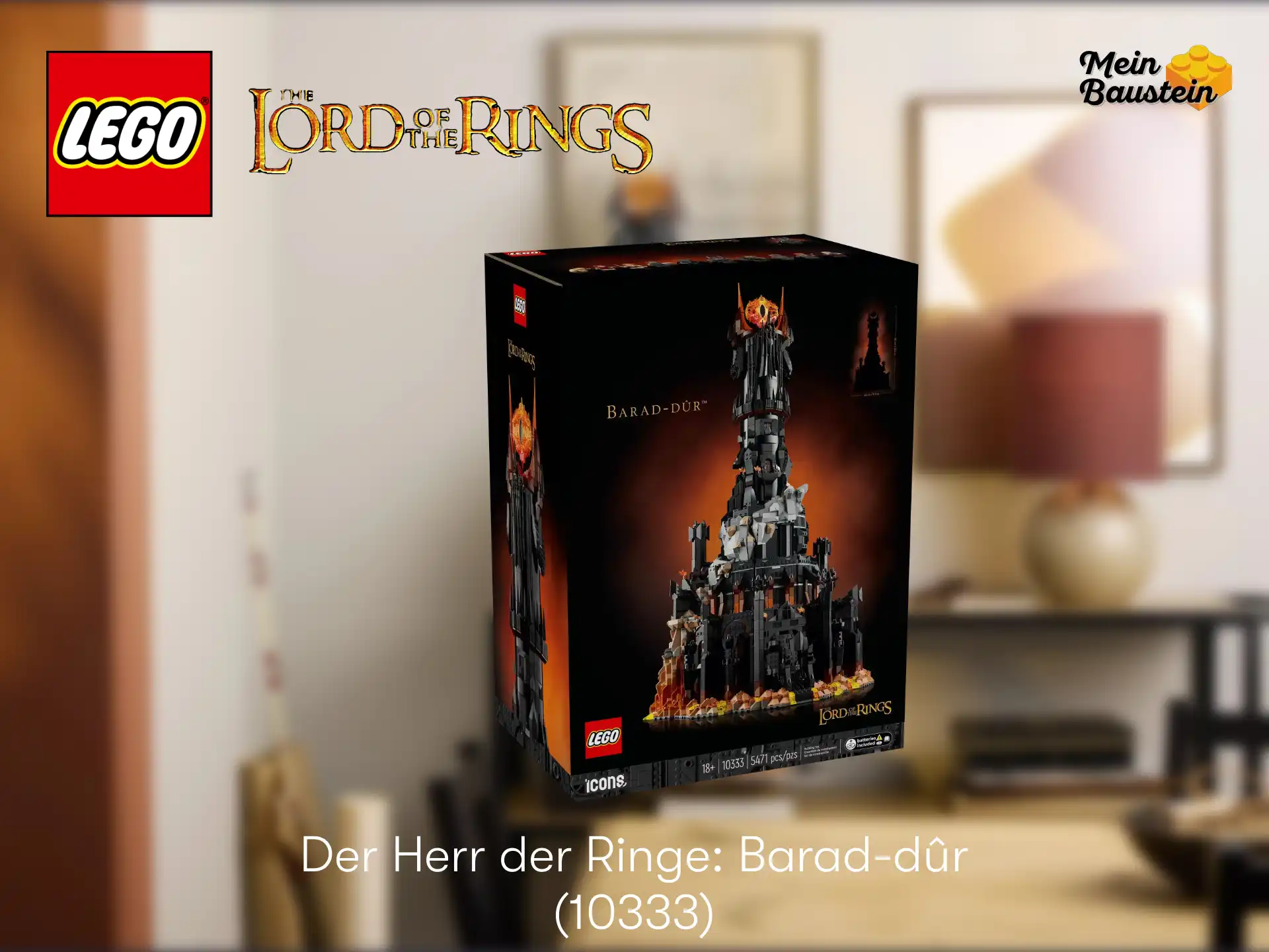LEGO Der Herr der Ringe- Barad-dûr
