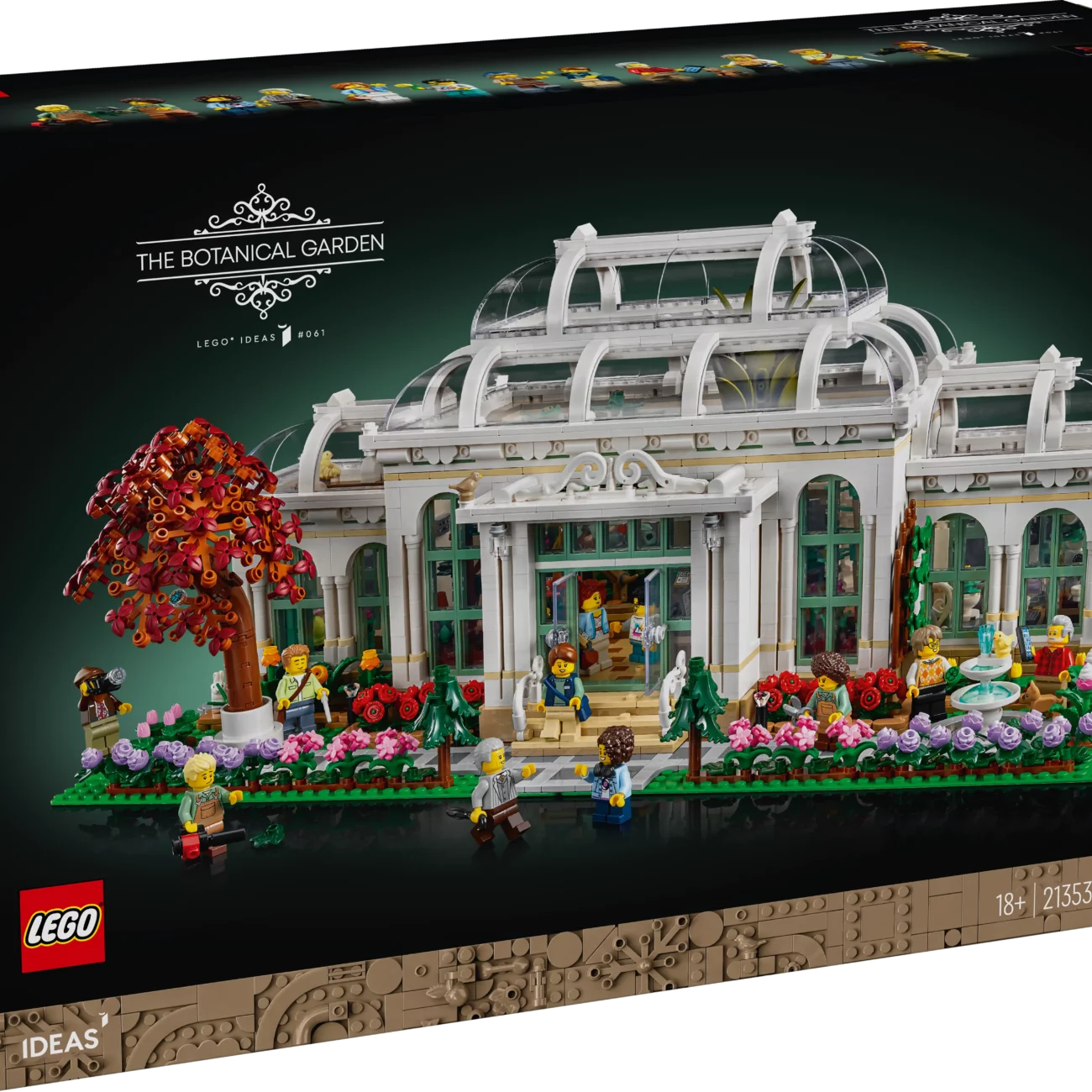 LEGO Ideas Der botanische Garten 21353