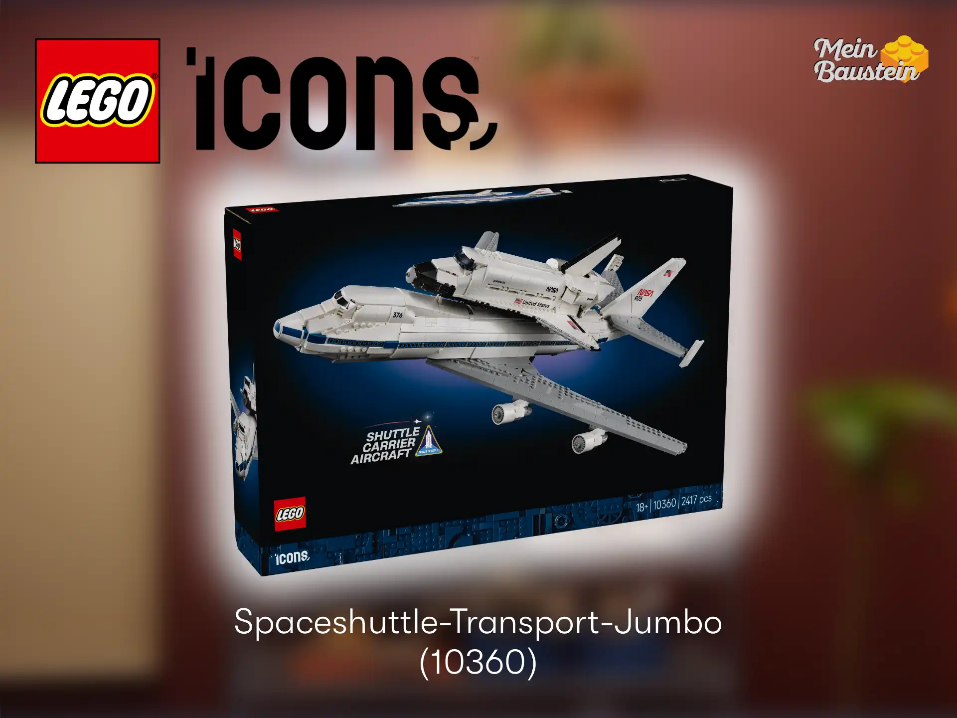 LEGO Spaceshuttle-Transport-Jumbo 10360