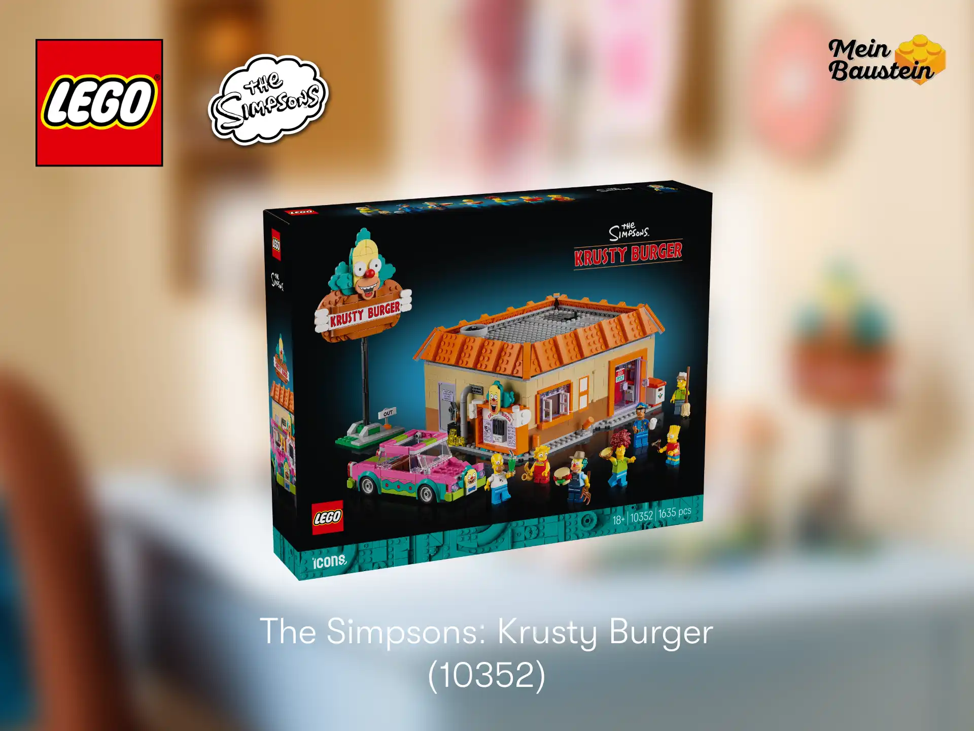 LEGO The Simpsons Krusty Burger 10352