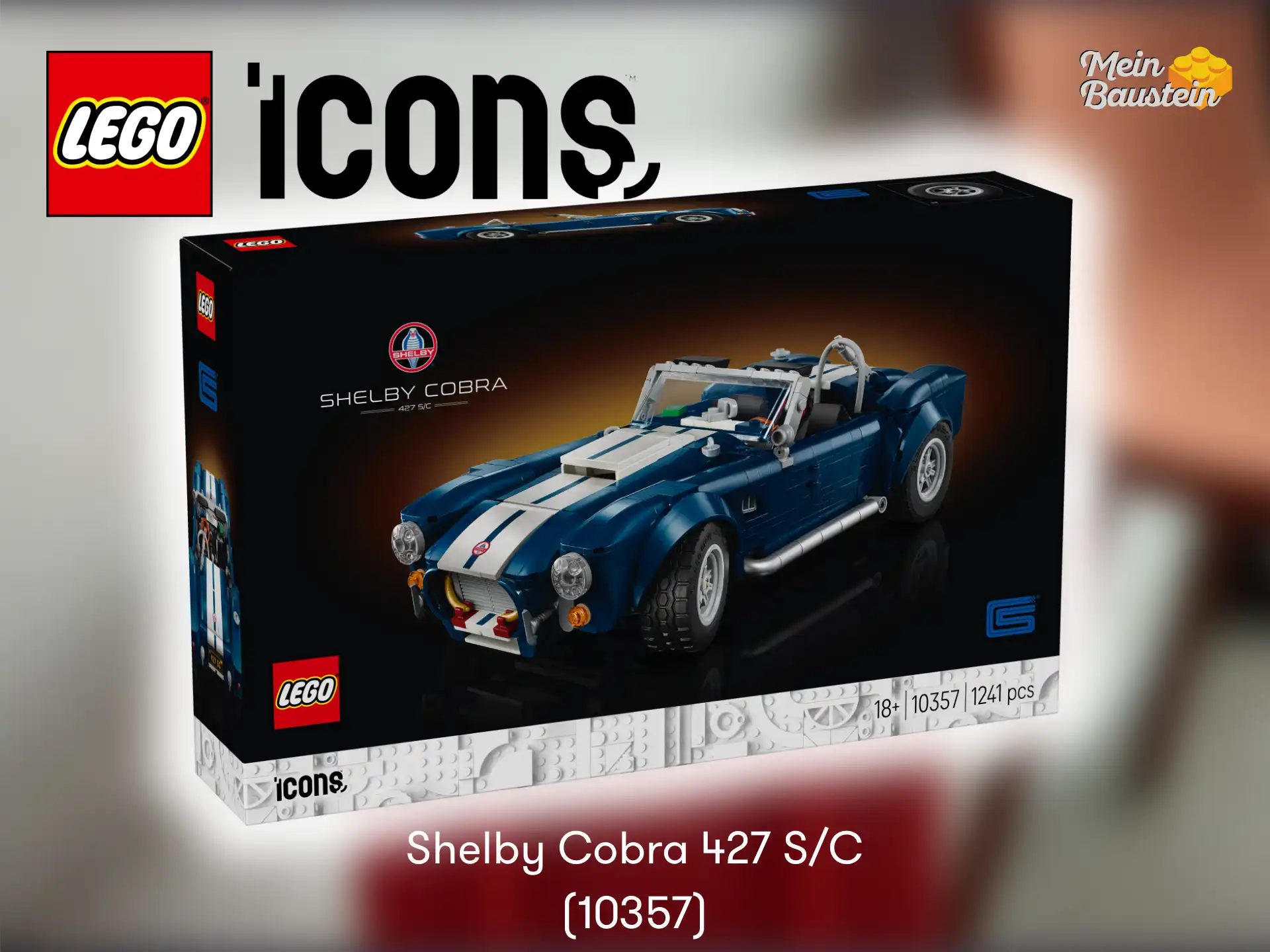 LEGO Icons Shelby Cobra 427 S/C