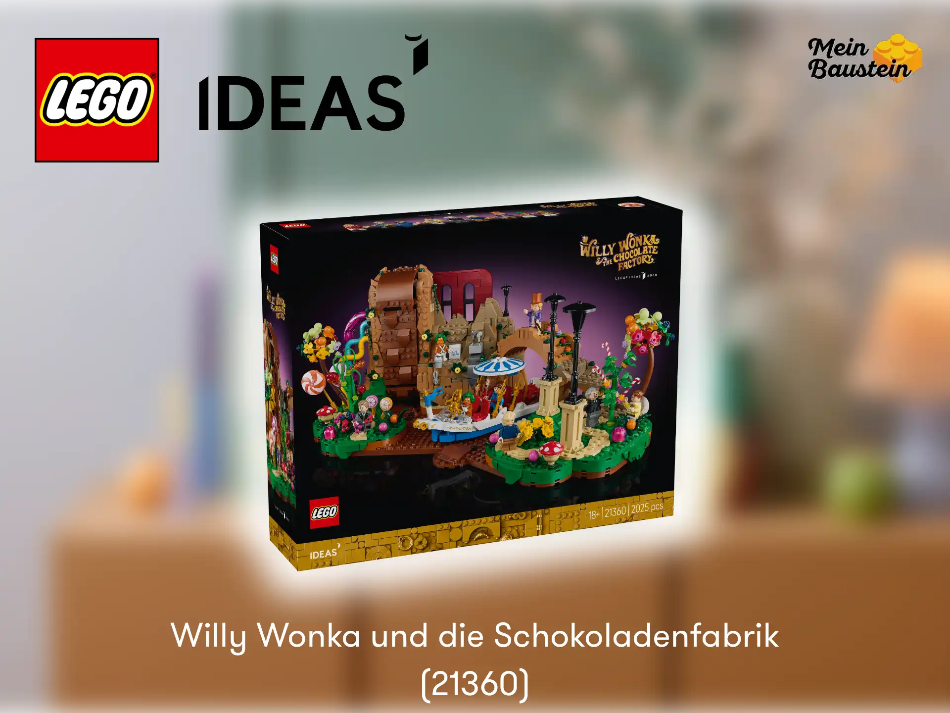 LEGO Willy Wonka und die Schokoladenfabrik 21360 Ideas #068