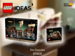 LEGO Ideas Die Goonies 21363 + LEGO GWP