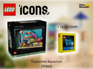 LEGO Tropisches Aquarium 10366 mit LEGO GWP