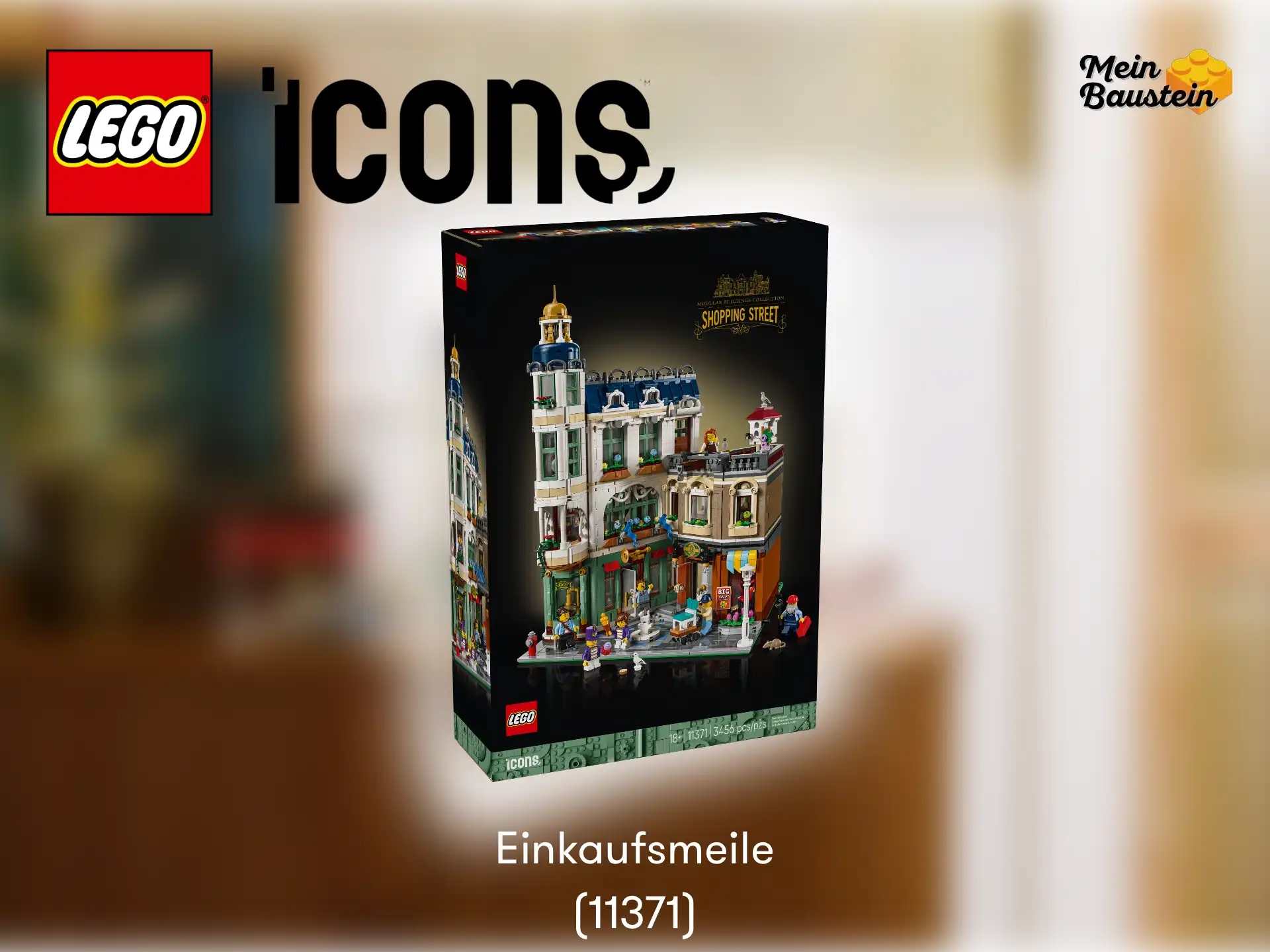 LEGO iCONS Einkaufsmeile 11371